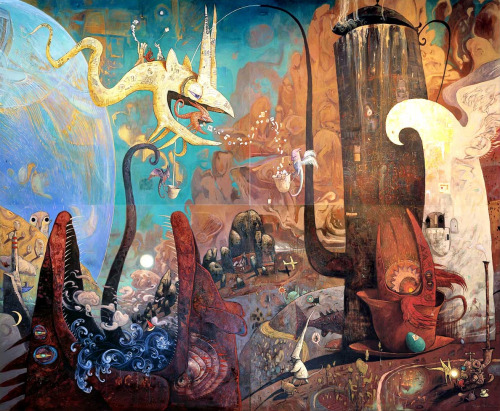 Mural by Shaun Tan