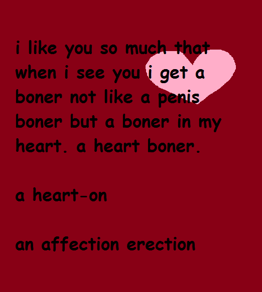 thatthingididonetime:  I made a valentine 