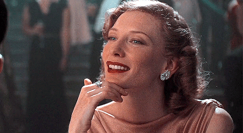 hela-odinsdottir: Cate Blanchett as Katharine Hepburn in The Aviator (2004)