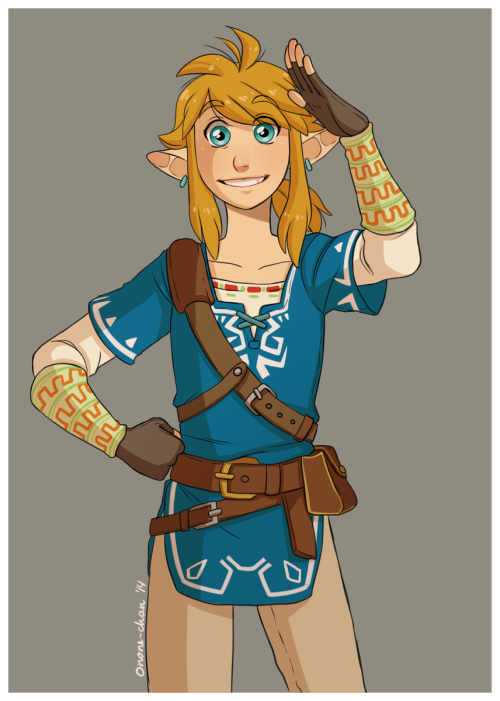 inimeitiel: I’m so excited for the new Zelda game that fanart came out spontaneously. OMG
