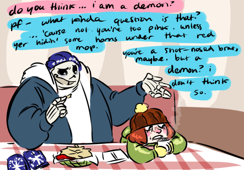 coulsart: sometimes, when people say things about you enough times, you start to believe them