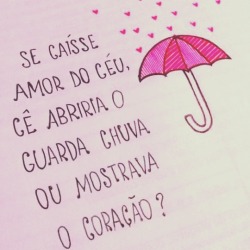 Abriria o coração, os braços&hellip; A vida.