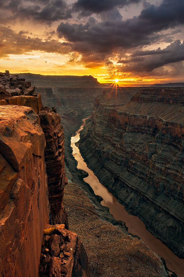 Classic Sunrise at Toroweap by Guy Schmickle on Flickr.