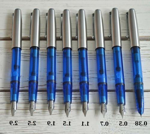 https://jinhao.fountain-pens.biz/Jinhao 51A Calligraphy Fountain Pen, 0.38 - 2.9 mm nibs, Translucen