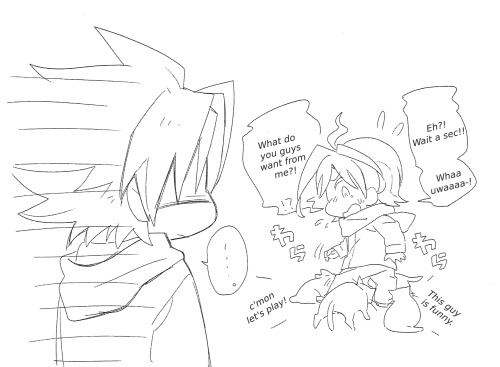 azatoi-flore: Decided to translate a small section from MiniVan vol. 3 Kai-kun LOOOOVES cats.But.The