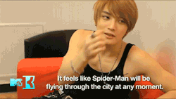 mizubelle:  Jaejoong: He’s secretly spiderman 