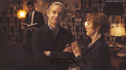 ∞ Scenes of SherlockHe thinks you&rsquo;re clever, poor old Sherlock.