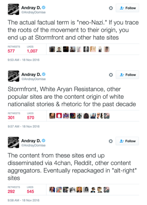 mediamattersforamerica: The so-called “alt-right” are neo-Nazis by any other name, and that’s how th