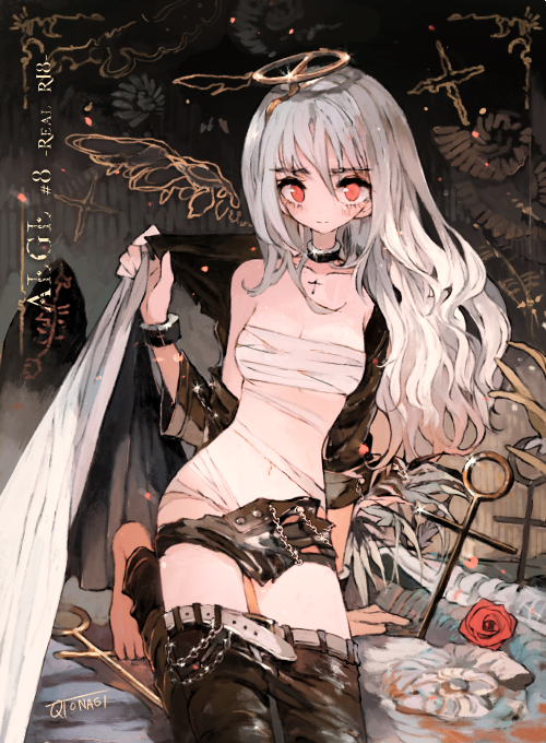 alglart: C94 12日　西ほ41a  新刊「ALGL #8 -Real-」R18版の表紙です
