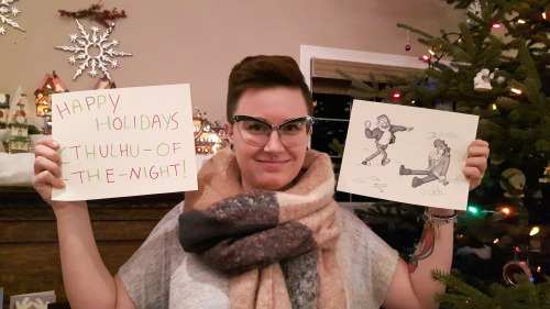 Happy Holidays to @cthulhu-of-the-night ! I’m your Secret Santa :DI chose to do teen Stan and 