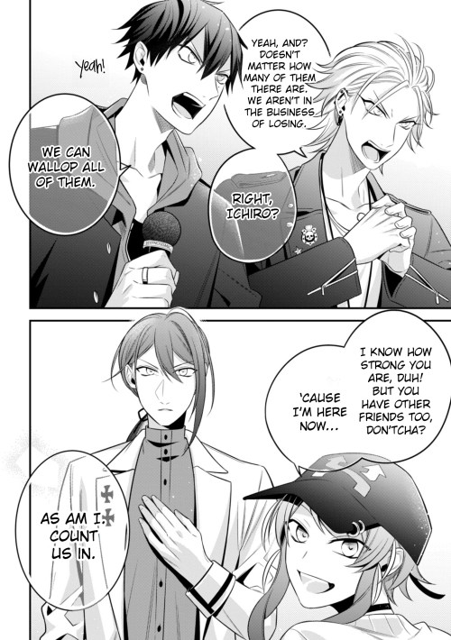 slugtranslation-hypmic: Hypnosis Mic - Before the Battle - The Dirty Dawg - Volume 4 Bonus Chapter, 