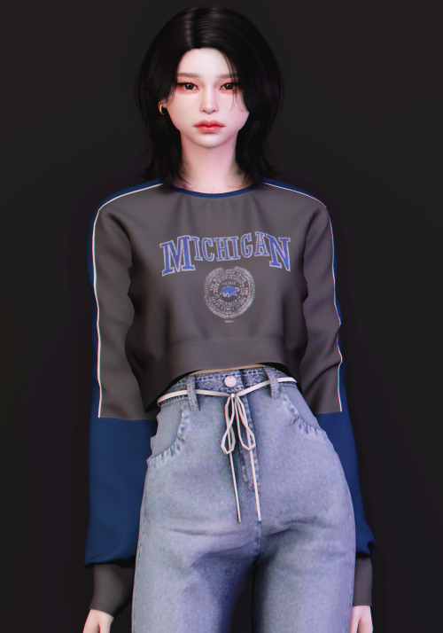 ► Eleven SweaterNew MeshAll LOD’s11 SwatchesHQ CompatibleTeen to EldersDOWNLOAD (Public to everyone)