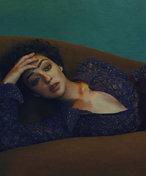 flawlessbeautyqueens:Ruth Negga photographed by Zoey Grossman