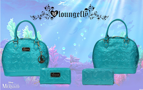 BACK IN STOCK! Carry the magic from “under the sea” with you wherever you go with Loungefly’s 