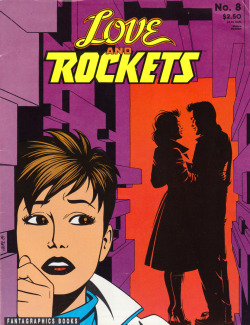 Love And Rockets No. 8 (Fantagraphics, 1984). Cover Art By Jaime Hernandez.from A