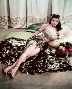 20th-century-man:  Debra Paget; publicity