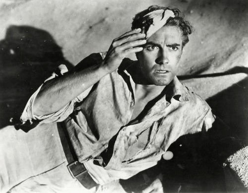 mylovelydeadfriends:Tyrone Power for Suez, 1938