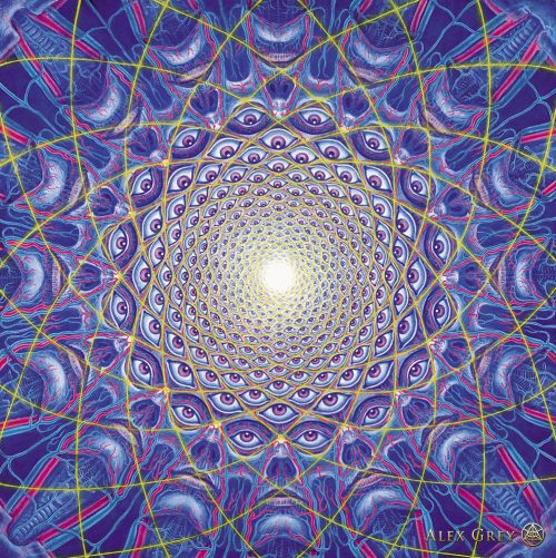 psychedelevangelist:  I pledge allegiance to treat others as if they were myself in another life. Do unto others as you would yourself, because they ARE your “self.” I believe the self as we know it is an illusion, and that your core is what most