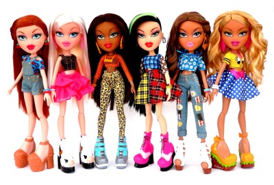 bratz hello my name is 5 pack