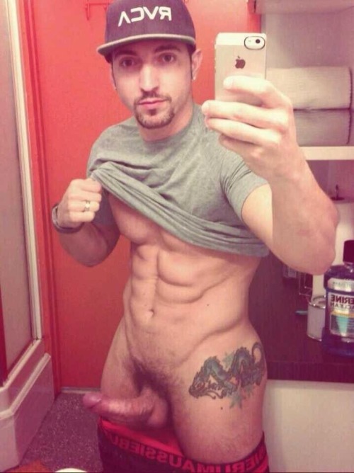 Hot regular guy, thick barrel dong