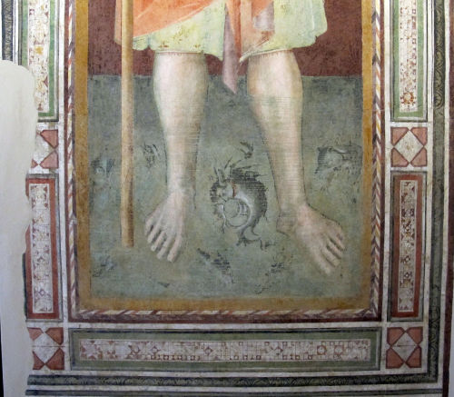 fuckyeahwallpaintings:Palazzo Datini - interior, Prato, Italy, 1383 -  approx.1410Photos: Sailko / w