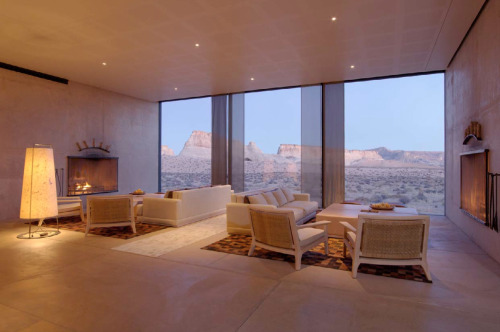 davidesky2:  Amangiri resort in Utah, via Messy Nessy Chic.