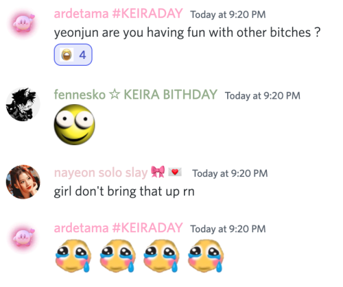 danainthesky:highlights from keira’s bday party :D