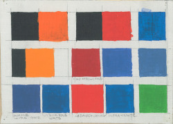 design-is-fine:  Joseph Binder, color scales / Farbtafeln, 1969-1972. Via MAK Wien