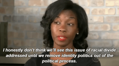 friendly-neighborhood-patriarch:  cisnowflake: truthhurtsbutsetsyoufree:  helios7seven:  regressive-leftists-are-cancer:  From: Can We Eliminate Identity Politics? Should We? [x]                    fuck   identity politics    it is collectivist