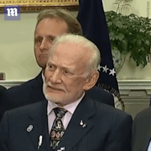 scandamonium:I just had to gif this because Buzz Aldrin is all of us listening to