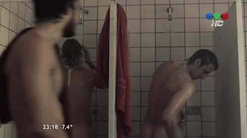 famousnudenaked:  Chino Darin &amp; Benjamin Alfonso Frontal Nude in Historia