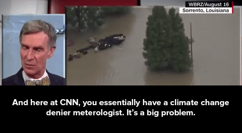 holybolognajabronies:  tallcurlyyellow:  the-future-now:  Watch: Bill Nye calls out CNN for employing a climate change denier right on CNNFollow @the-future-now  Bill is FED UP and I’m here for it 😂  ^^Bill Nye as fired up as Bernie Sanders was on