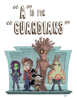 agrownupgeekgirl:  A Is For Guardians by OtisFrampton