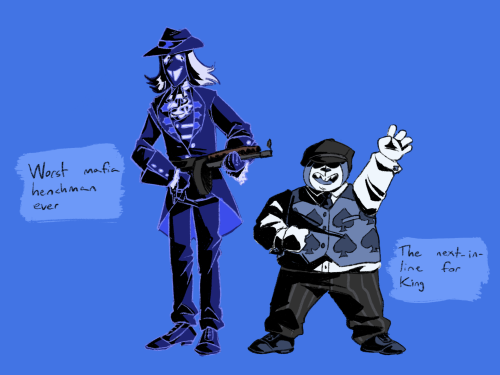 Lancer's Family But As Old Timey Mobsters