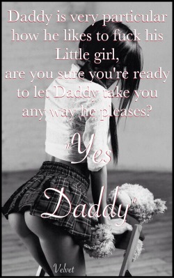 mistressvelvetmusings:  Yes Daddy…… 