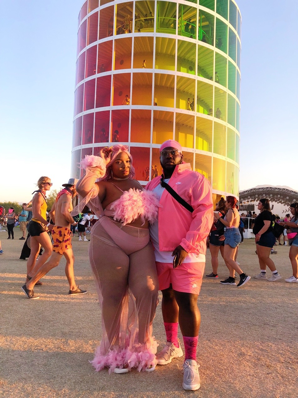 mybloggetsyoustoned:  fuckyeahshelbi:  2019 COACHELLA SLAY WITH BAE @kalexander92