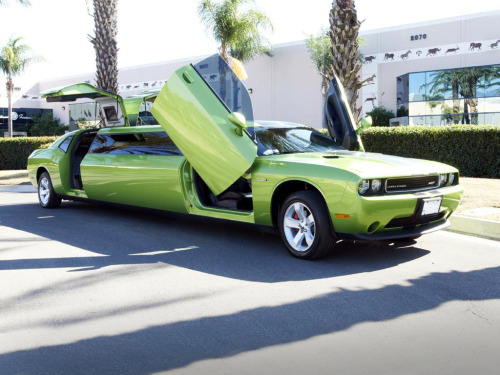 fullthrottleauto:  Krystal Dodge Challenger SRT8 Limousine ‘2008–10  Sickkkk