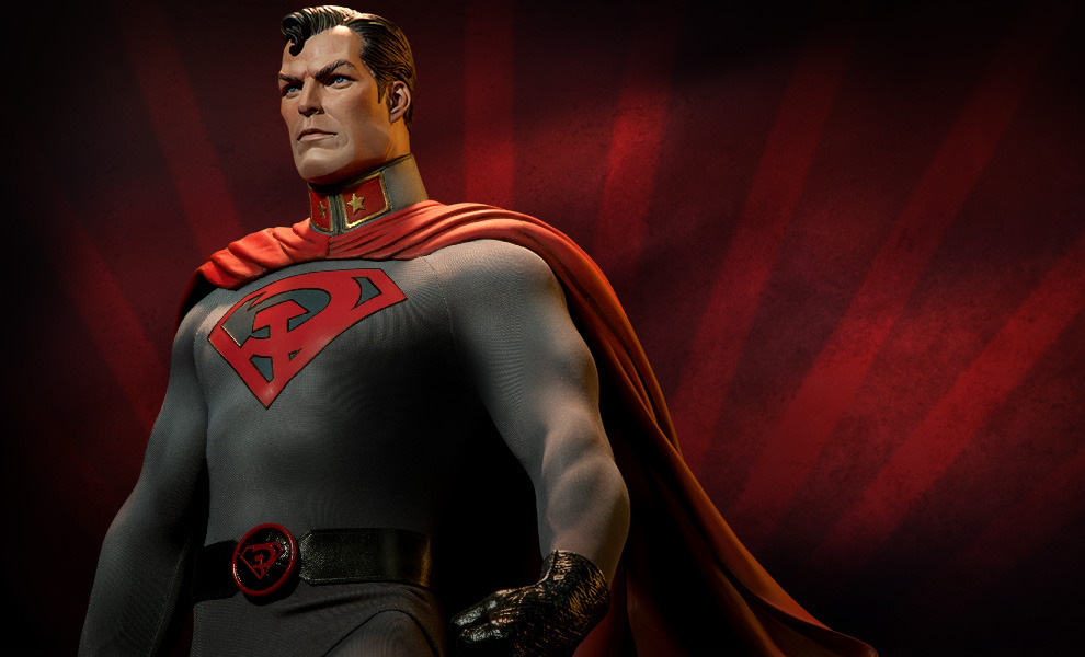 hellyeahsupermanandwonderwoman:  Red Son Superman and Wonder Woman Premium Format