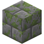 minecraftstim:  Mossy stone bricks ■ ■ ■ / ■ ■ ■ / ■ ■ ■