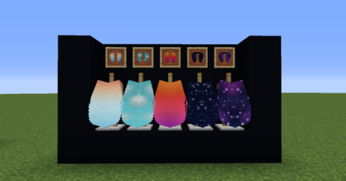 pinkterracota-cherryblossoms: Pink Terracota Cherry Blossom’s Custom Elytra pack! Would you like to