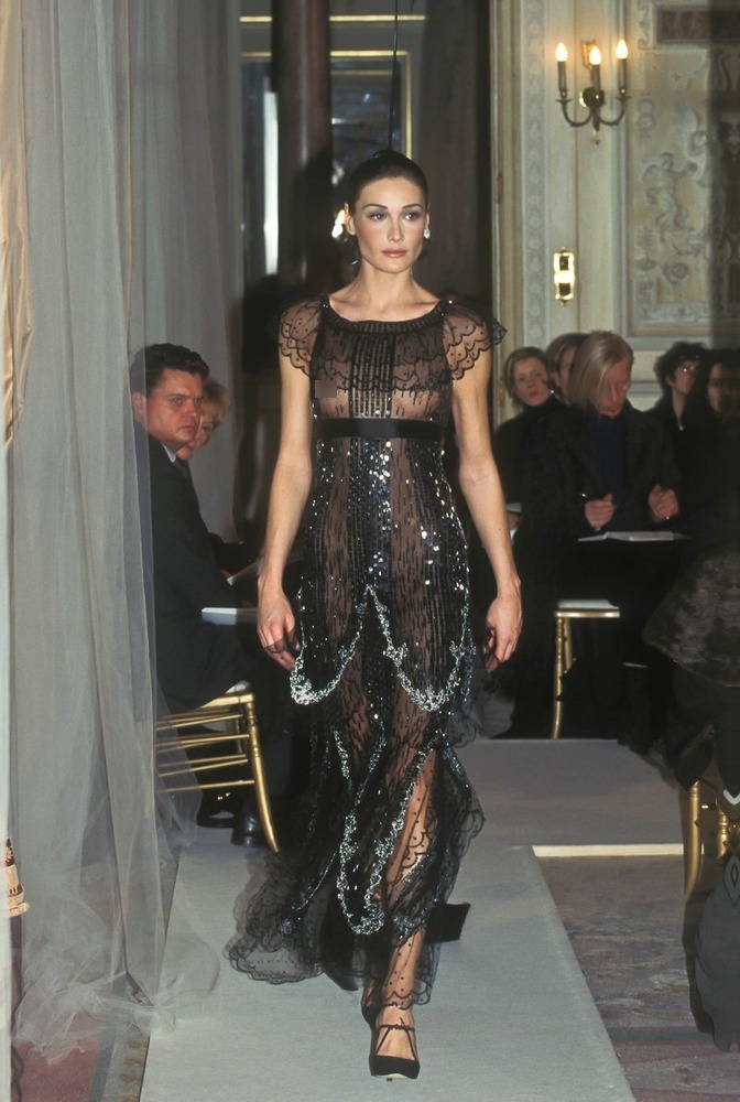 the original supermodels — Chanel - Spring 1997 Couture