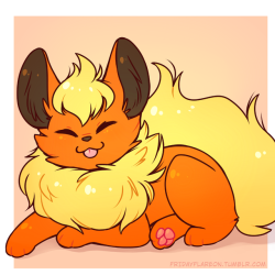 fridayflareon:fluff! :D