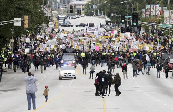 justice4mikebrown:  Story behind the picture 