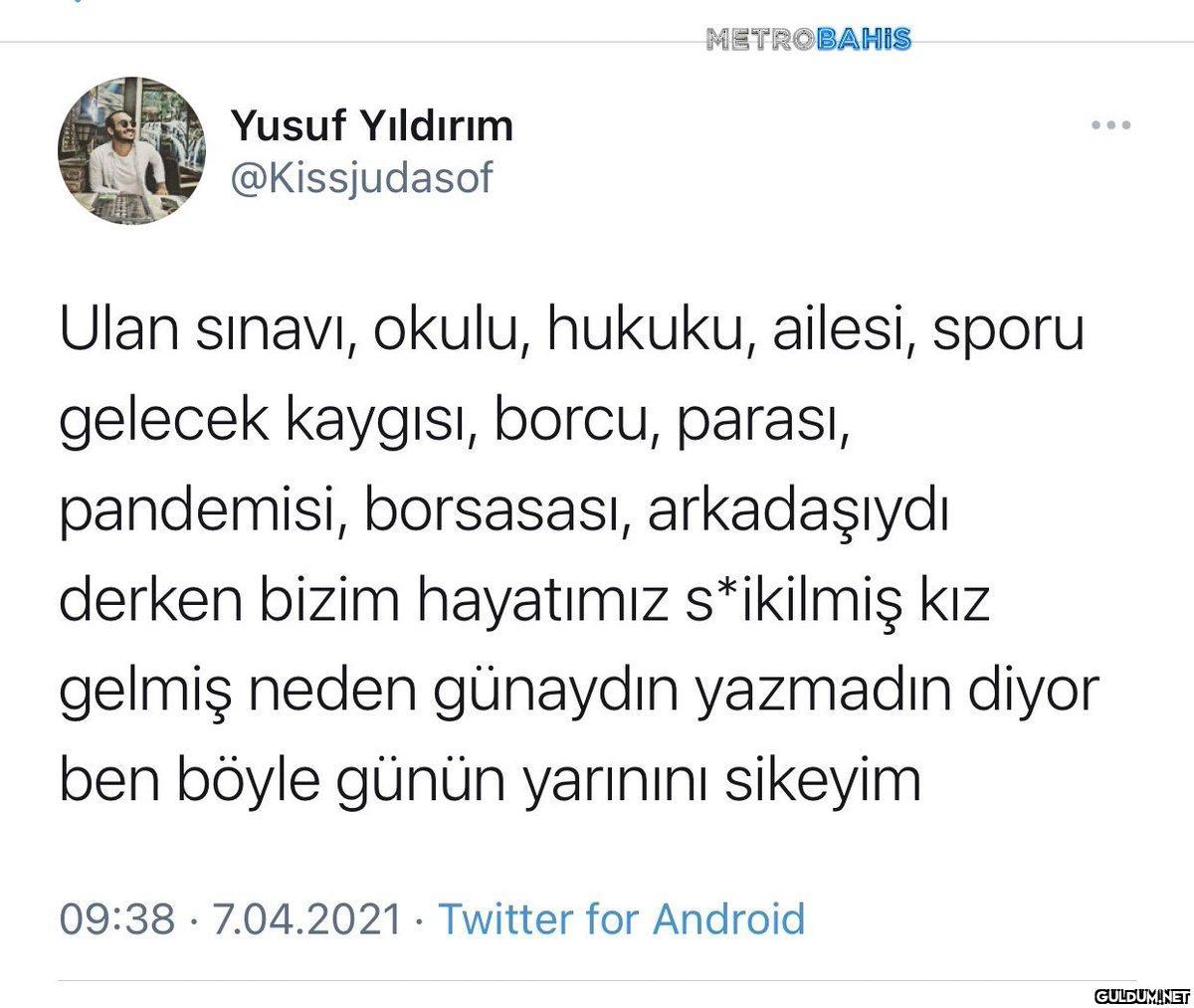 Yusuf Yıldırım...