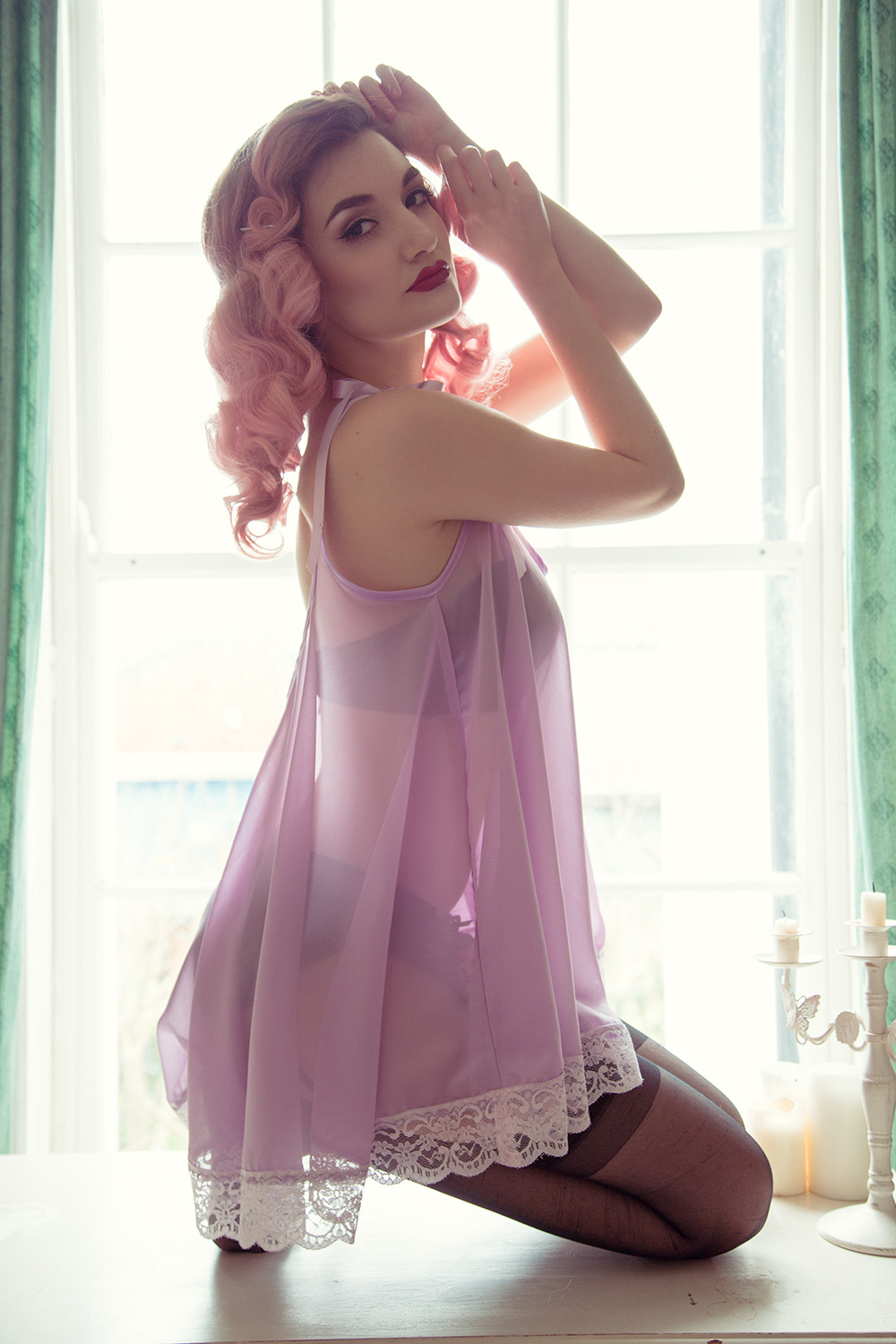 myretrocloset:Photographer: Vicky Wheeler PhotographyModel/ MUA/ Hair: Rebecca Rose