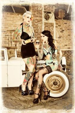 hotrod-girls:  Hotrod Pinup , check more