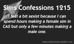 Sims Confessions