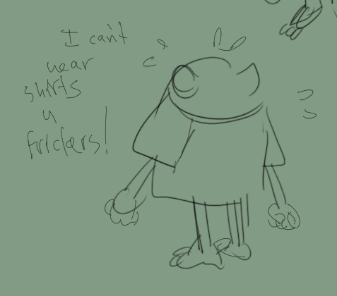 capuff:  why did i find drawing mike to be so funny?? ?? because he is pretty much