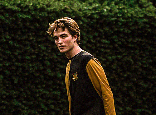 draconisxmalfoy: Robert Pattinson as Cedric Diggory in Harry Potter and the Goblet of Fire 