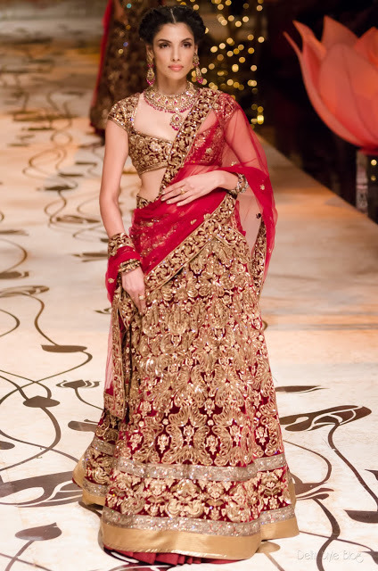 Rohit Bal, India bridal fashion week 2013 (click to enlarge)